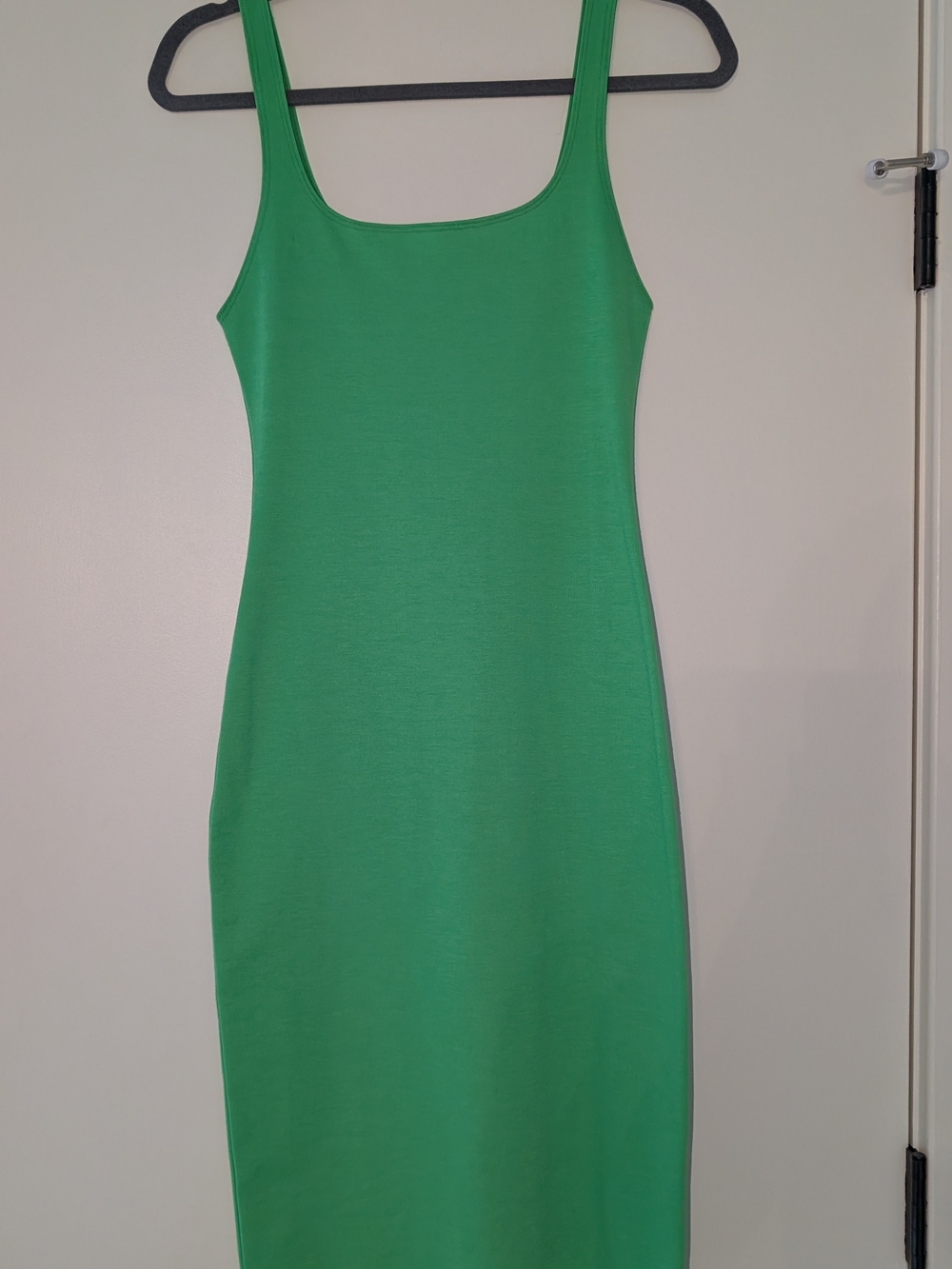 Zara Emerald Green Tank Midi Dress